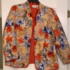 Alfred Dunner light quilted jacket.